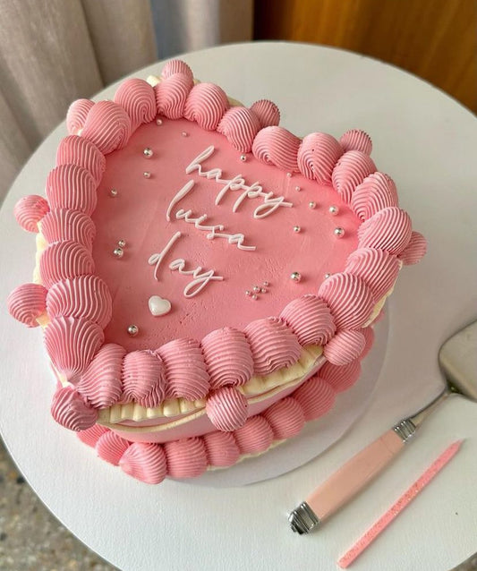 Mini Acrylic Text Flat Cake Topper