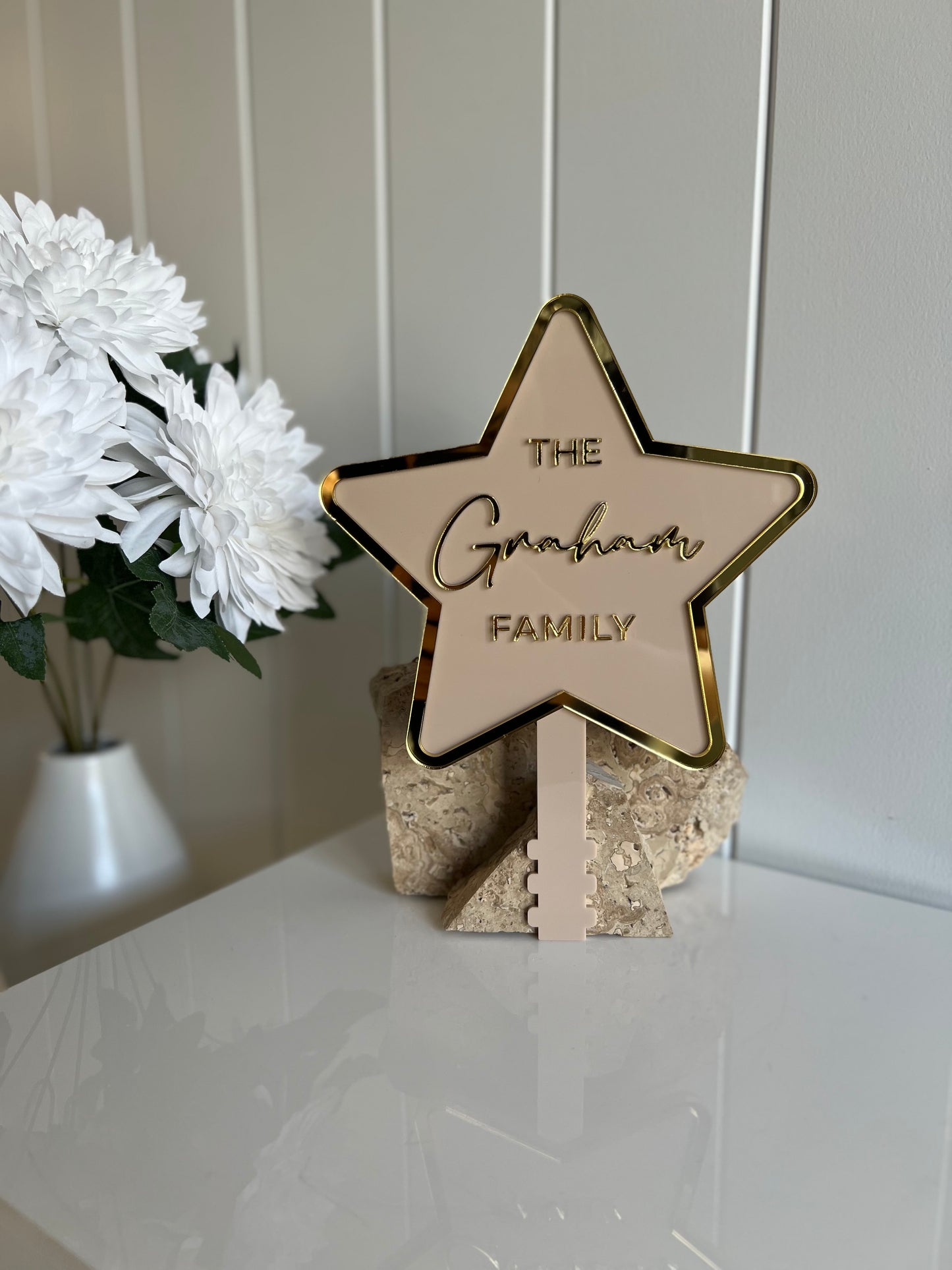 Personalised Family Star Tree Topper