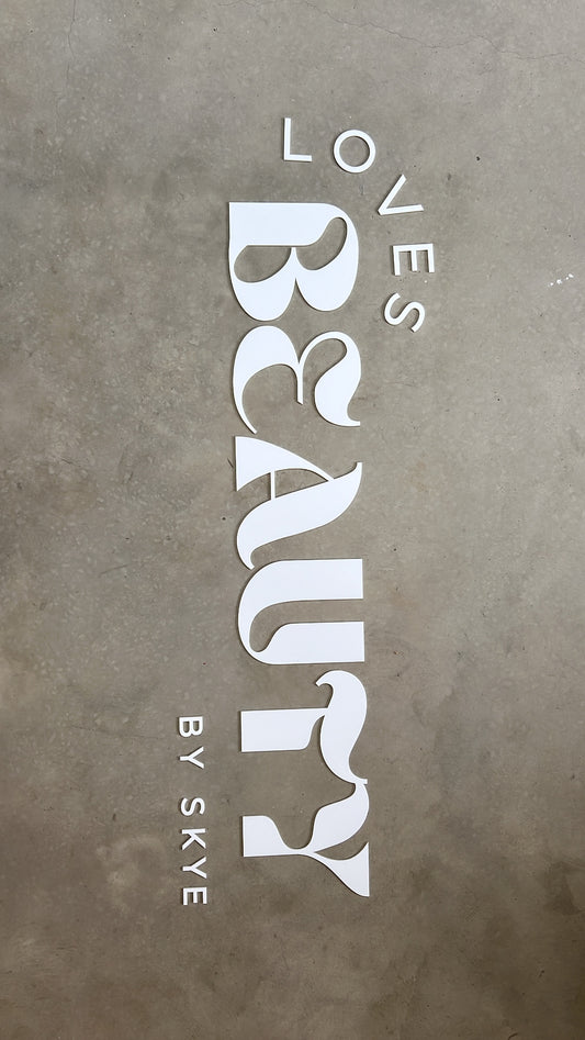 Floating Wall Signage