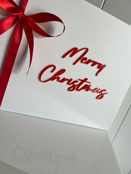 Merry Christmas Magnetic Gift Box