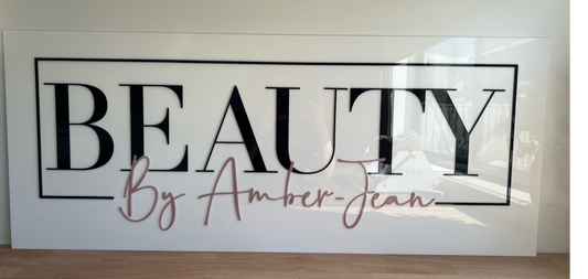 3d Business Signage - Arch, rectangle, oval, wave