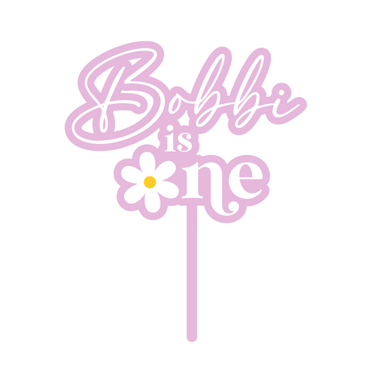 Is one daisy cake topper