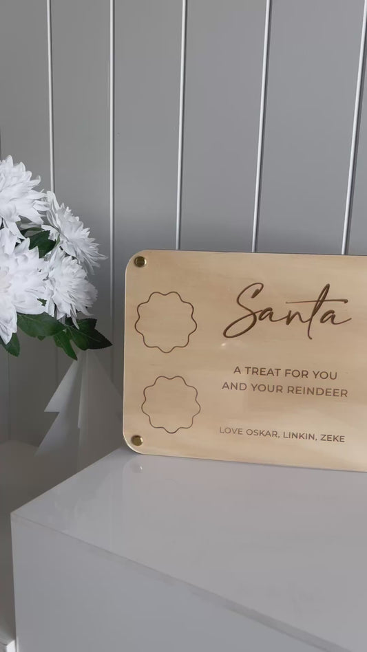 Santa Treat Board