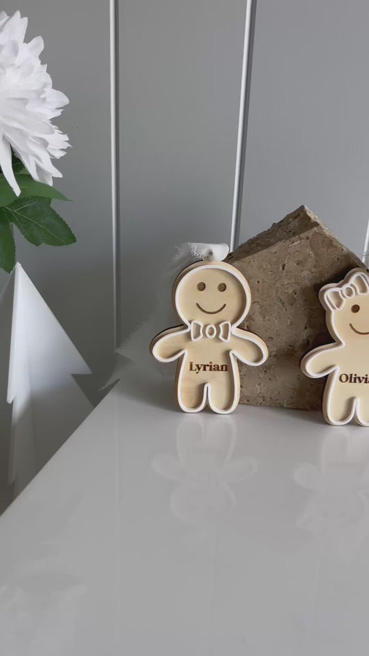 Personalised Gingerbread Bauble