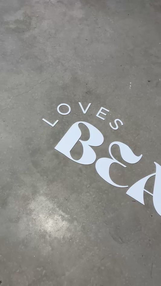 Floating Wall Signage