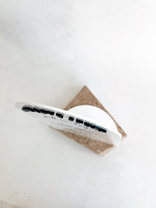 ‘our love story’ sign